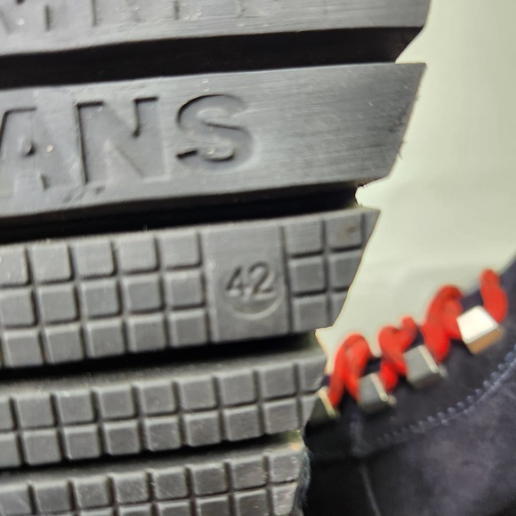 Tommy Hilfiger Women's Dark Blue Tommy Jeans Yvonne Lace-Up Ankle Boots Size 10 - Picture 9 of 12